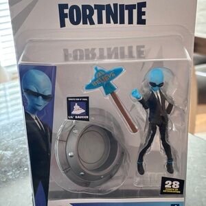 Fortnite Lil' Saucer Action Figure - Blue and Black